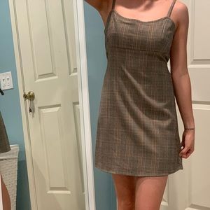Colleen plaid dress